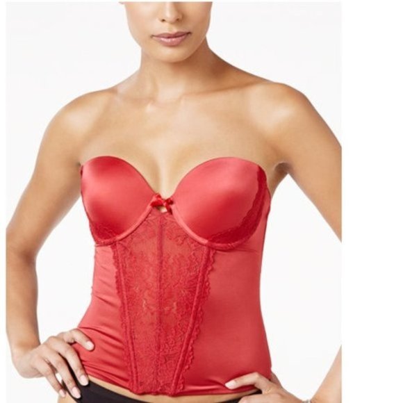 Maidenform Super Sexy Lace Push-Up Bustier - Picture 1 of 9